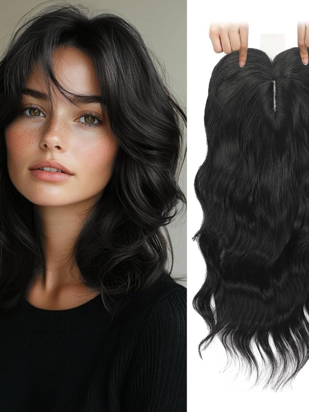 TyK 14-Inch Synthetic Hair Topper